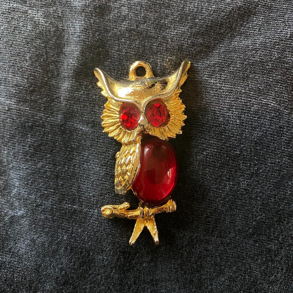 NECKLACE PENDANT | OWL | VINTAGE